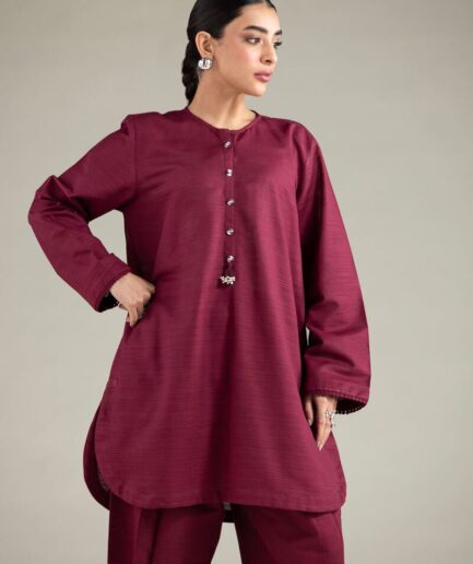 Maroon Ready-to-Wear Kurta for Women