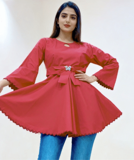 Women’s Red Short Frock